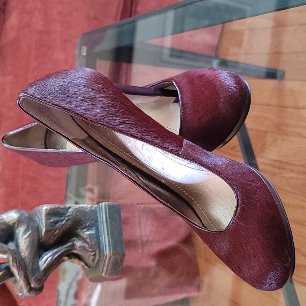 BCBG Calf Hair Heels
